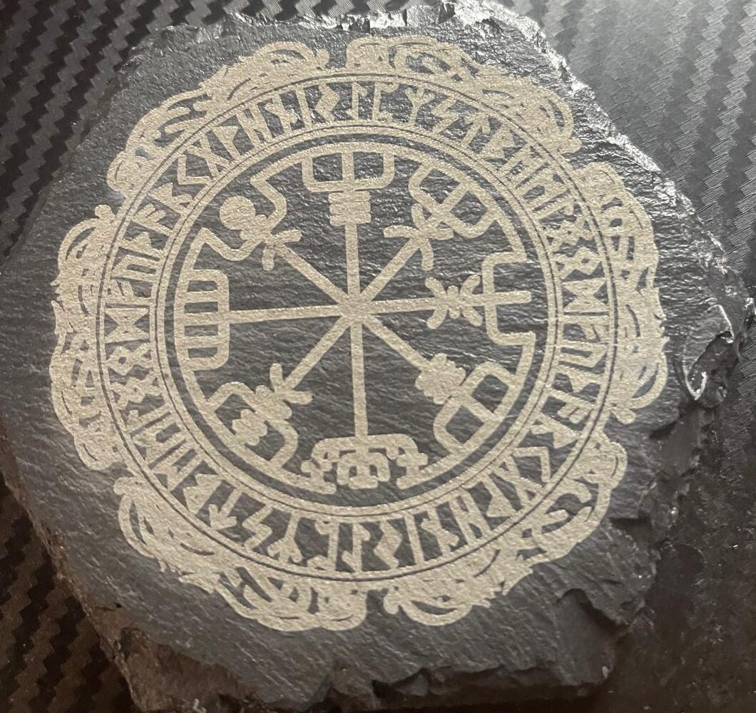 Schieferuntersetzer: Lasergravur nach Wunsch – Bild 5