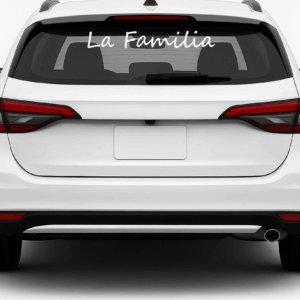 Kfz-Aufkleber Heckscheibe 😏 „La Familia“