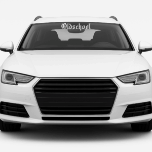 Kfz-Aufkleber Sonnenblende 😏„Oldschool"