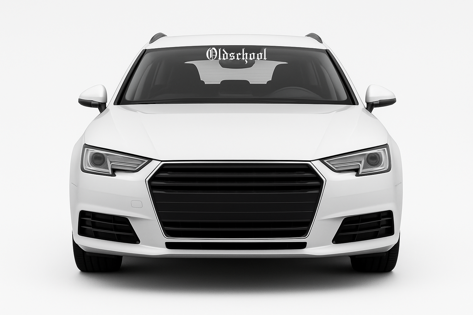 Kfz-Aufkleber Sonnenblende 😏„Oldschool"